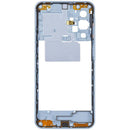 Chasis medio Samsung Galaxy A17 4G azul claro (A175), repuesto para reparación.