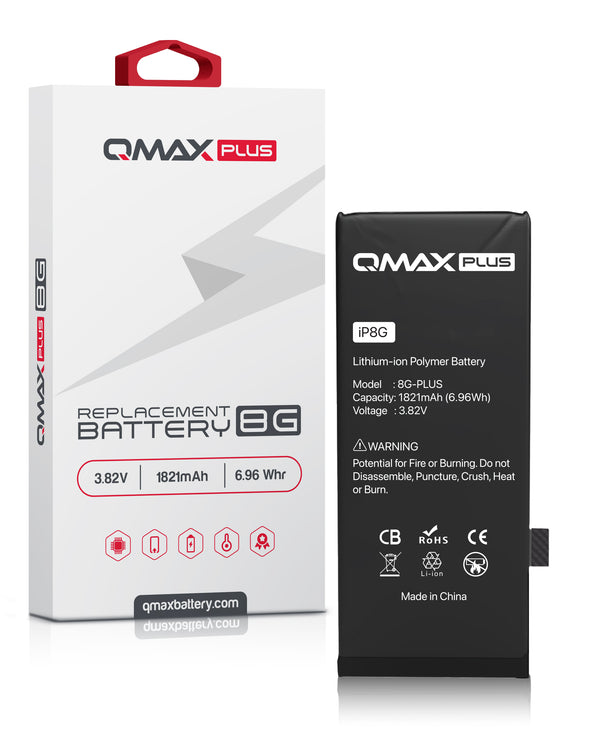 Encuentra la mejor batería de 1821 mAH para tu iPhone 8 en Guatemala con nuestro servicio de reparación de baterías en talleres especializados.