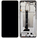 Pantalla AMOLED refurbished Xiaomi Redmi Turbo 3 / Poco F6 color negro, alta calidad para reemplazo.