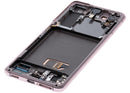 Reparación de pantalla OLED con marco para Samsung Galaxy S21 5G en Guatemala.