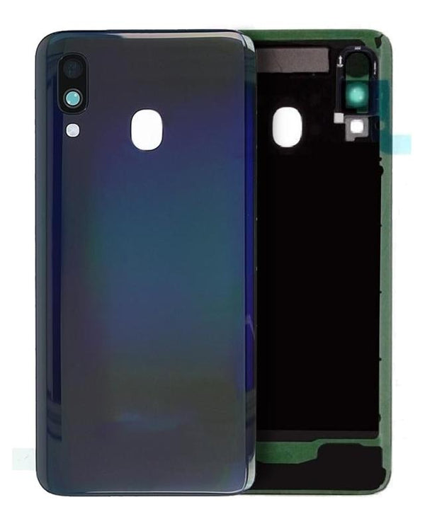 Tapa trasera original con lente de cámara para Samsung Galaxy A40 en Guatemala.