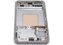 Pantalla OLED con marco para Samsung Galaxy S24 5G, color Marble Grey, lista para reparación.