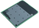 Tapa trasera de cristal gris para Samsung Galaxy Z Flip 3 5G, repuesto original SM-F711.
