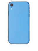 Tapa trasera con componentes pequenos para iPhone XR (Azul)