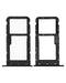 Bandeja de tarjeta SIM para Motorola Moto G7 Play (XT1952 / 2019) (Negro) (Version US)