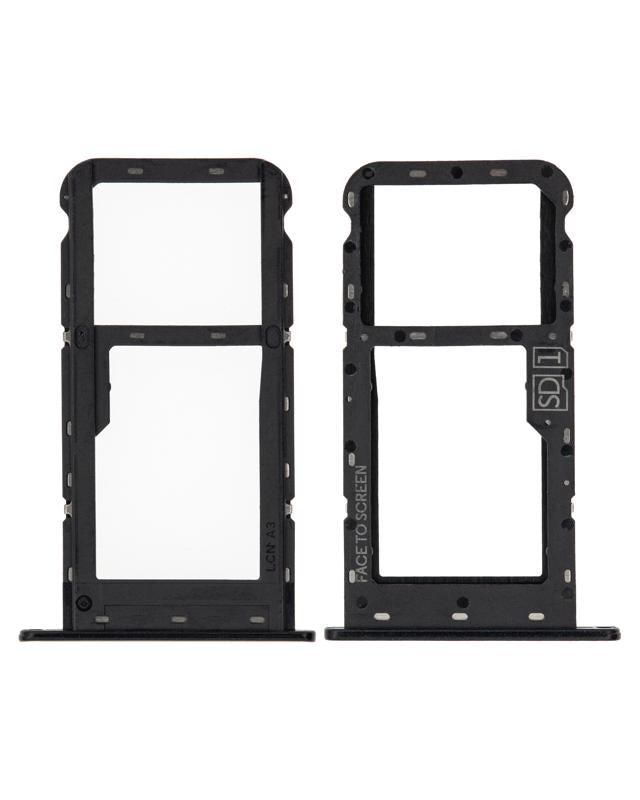 Bandeja de tarjeta SIM para Motorola Moto G7 Play (XT1952 / 2019) (Negro) (Version US)