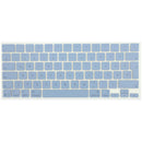 Kit de keycaps húngaras color índigo para MacBook Neo 13" A3404 (2026), repuesto de teclado Apple.