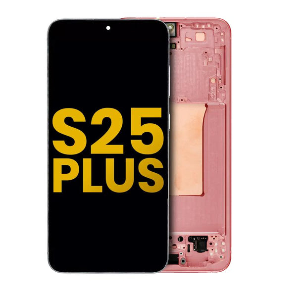 Reparación de pantalla OLED con marco para Samsung Galaxy S25 Plus 5G en Guatemala.