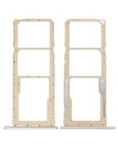 Bandeja para doble SIM para Xiaomi Redmi 7A (Dorado Mate)