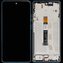 Reparación de pantalla Motorola Moto G75 5G en Guatemala, pantalla LCD en color Aqua Blue.