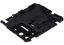 Tapa trasera azul índigo para Motorola Moto G9 Plus, con vidrio de cámara y antena. Repuesto XT2087.