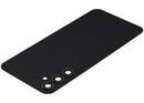 Tapa trasera grafito sin logo para Samsung Galaxy A34 5G (A346) con lente de cámara Aftermarket Plus.