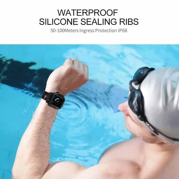 Protege tu iWatch Series 4/5/6/SE 40mm en Guatemala con la caja impermeable REDPEPPER de SlowBack.