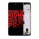 Reparación de pantalla LCD con marco para Xiaomi Redmi 12 / Redmi Note 12R / Poco M6 Pro en Guatemala.