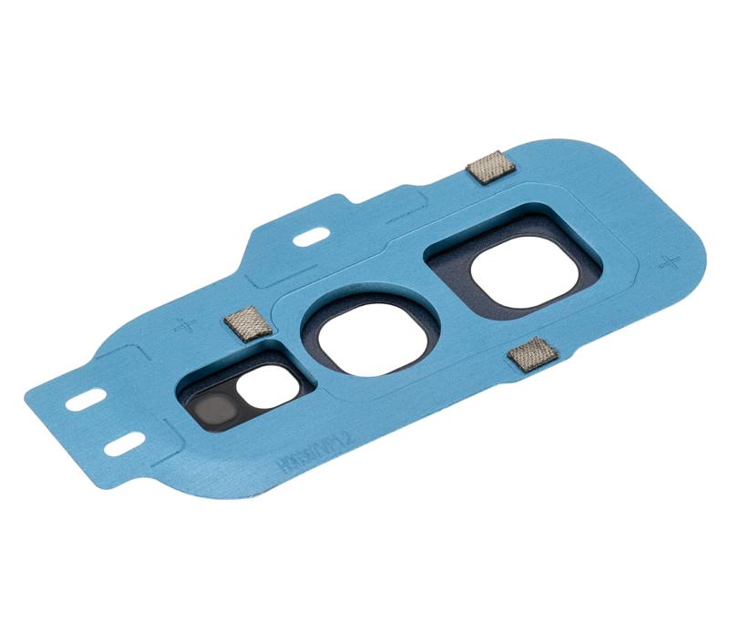 Lente de Camara Trasera con Aro de Cubierta para Samsung Galaxy S10E (Azul Prisma)