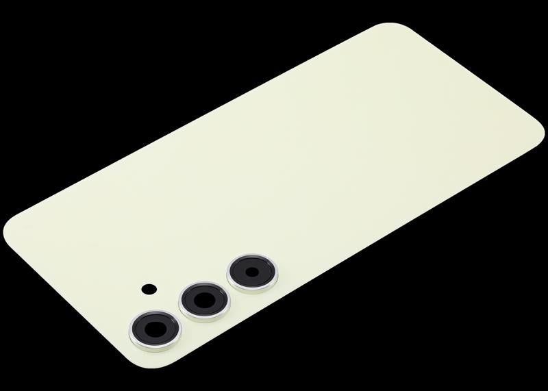 Tapa trasera con lente de camara para Samsung Galaxy S24 Plus 5G (Amarillo ambar)