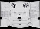 Base de carga Nintendo Switch 2 blanca, accesorio repuesto con puerto de carga para Nintendo Switch y Switch OLED.