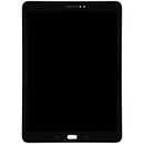 Pantalla Service Pack negra para Samsung Galaxy Tab S3 T820 con marco, ideal para reparación de display LCD.