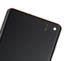 Reparación de pantalla original con marco para Samsung Galaxy S10 en Guatemala.