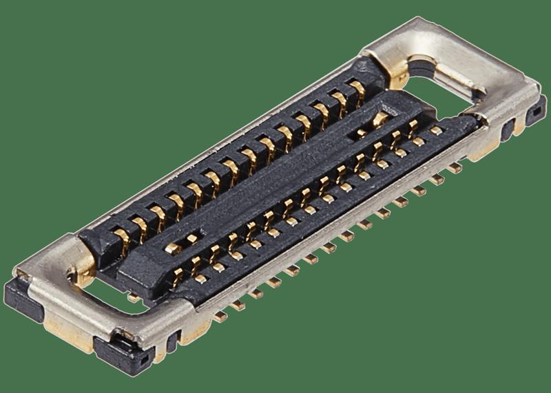 Repuesto de altavoz auricular conector FPC antena superior compatible con iPhone 15 Pro/15 Pro Max (28 Pin) disponible en Guatemala para reparaciones de iPhone.