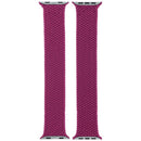 Correa trenzada Solo Loop original Apple Watch color magenta, compatible con 44mm, 45mm, 46mm y 49mm, talla 8 Medium.
