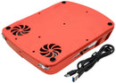 Puerto de carga naranja para Nintendo Switch/Switch 2/OLED, repuesto esencial para base de carga Joy-Con.
