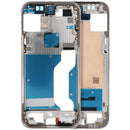 Chasis medio original blanco para Google Pixel 10 Pro (versión US), repuesto para reparación.