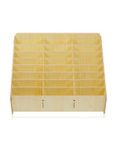Caja de almacenamiento para celular 24 slots ideal para mayoristas en Guatemala.