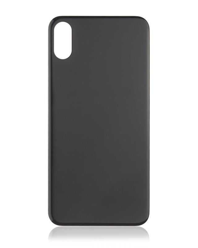 Tapa trasera con adhesivo 3M para iPhone X (Sin logo / Agujero grande para camara) (Gris Espacial)