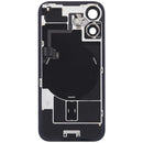 Encuentra tapas traseras usadas con placa de acero, carga inalámbrica MagSafe y flex de linterna compatible para iPhone 16 en Guatemala.