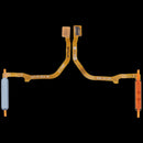 Sensor de huella dactilar azul claro con cable flex para Samsung Galaxy A17 4G/5G, repuesto reparación.