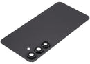 Tapa trasera de vidrio grafito para Samsung Galaxy S24 FE con lente de cámara, repuesto de reparación.