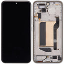 Pantalla OLED refurbished plateada con marco para Xiaomi Poco M8 Pro 5G y Redmi Note 15 Pro+ 5G.