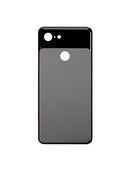 Tapa trasera negra usada para Google Pixel 3 (G013A), vidrio trasero con back cover para reparación.
