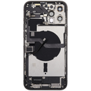 Tapa trasera con puerto de carga con cable flex iPhone 12 Pro Max (Graphite)