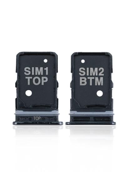 Bandeja de tarjeta SIM para Samsung Galaxy A80 (A805 / 2019) (Negro Fantasma)