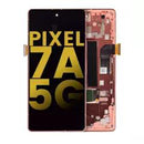 Compra la pantalla OLED con marco y escáner de huellas dactilares para Google Pixel 7a 5G reacondicionado en Guatemala.