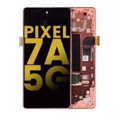 Compra la pantalla OLED con marco y escáner de huellas dactilares para Google Pixel 7a 5G reacondicionado en Guatemala.