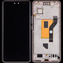 Pantalla refurbished con marco rosa para Xiaomi 13 Lite / Civi 2, ideal para reparación de display.