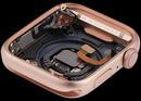 Carcasa de aluminio Rose Gold para Apple Watch Series 6 (44mm, A2294/A2376) usada, ideal para reparación.