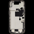 Encuentra la carcasa central con puerto de carga flex y pequeñas piezas para iPhone 16 Pro en Guatemala, reparaciones y mayoristas disponibles.
