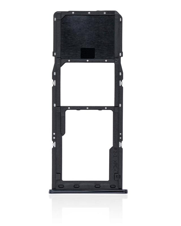 Encuentra la bandeja de tarjeta SIM original para Samsung Galaxy A50S en Guatemala, disponible en color Negro Prism Crush.