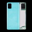 Tapa trasera con lente de cámara Samsung Galaxy A51 4G en Guatemala, disponible en color Prism Crush Blue, con garantía y servicio de instalación.