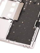 Tapa superior usada Space Gray con teclado ANSI US para MacBook Pro 13" A1708 (2016-2017), palmrest de repuesto.