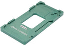 Molde metálico de precisión para posicionar y reparar vidrio de pantalla iPhone 17 Pro Max.