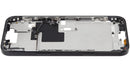 Chasis medio iPhone 16 Pro Max Black Titanium con botones de encendido/volumen, repuesto A3212, A3213, A3214.
