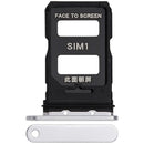 Bandeja SIM Xiaomi 13 Pro cerámico blanco, repuesto original 2210132C/2210132G para reparación de teléfono.
