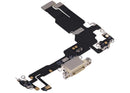 Puerto de carga USB-C con cable flex para iPhone 15, repuesto usado para reparación de carga.