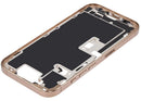 Chasis medio iPhone 16 Pro Desert Titanium con botones de encendido y volumen, para reparación A3083, A3292.