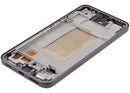 Pantalla Samsung Galaxy A37 5G A376 Awesome Charcoal con marco, repuesto Aftermarket Plus para reparación de display.